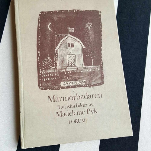 Bok, Marmorbadaren, Lyriska bilder, Madeleine Pyk.