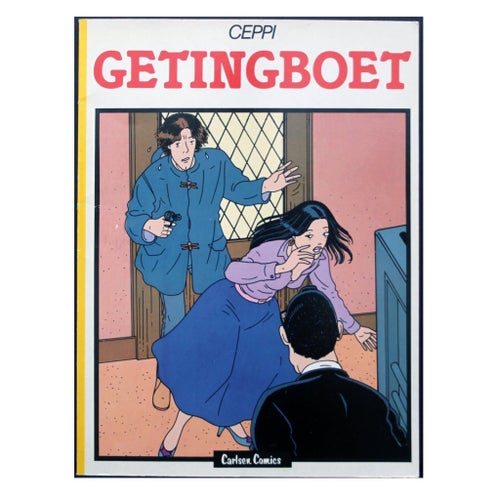 Seriealbum GETINGBOET CEPPI 1:a upplaga 1986