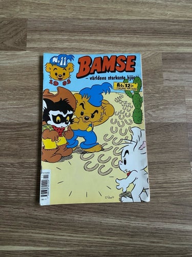 Bamse - världens starkaste björn nr 11 1992