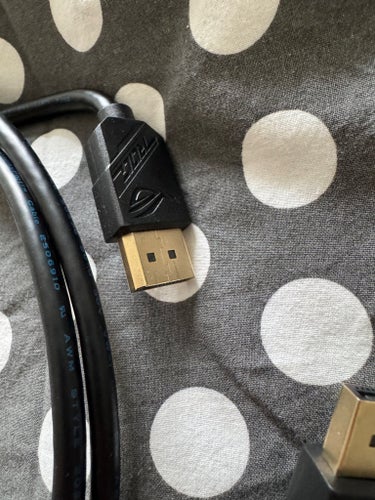 ASUS kabel set till gaming skärm