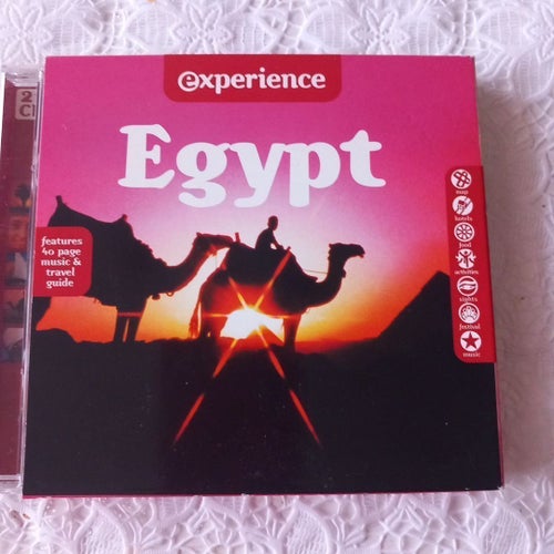 Experience Egypt 2x CD med 40-sidig musik- och reseguide