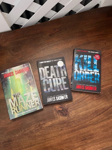 The Maze Runner Death Cure Kill order böcker pocket James Dashner