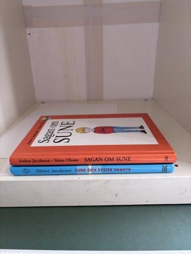 Sune två olika böcker