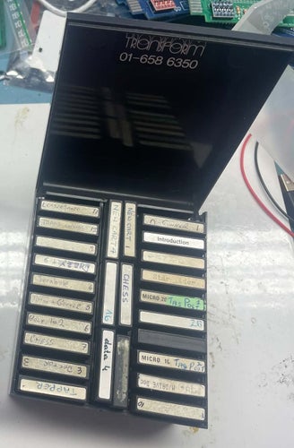 Sinclair Microdrive cartridges i Transform box (auktion 2)