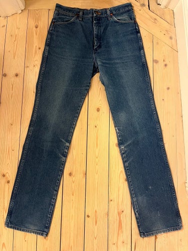 Wrangler blåa jeans, storlek 34 X 36