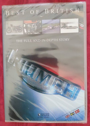 Best of British Triumph DVD > NY, inplastad