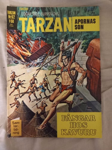 Tarzan Nr. 62: Apornas Son av Edgar Rice Burroughs, 1967