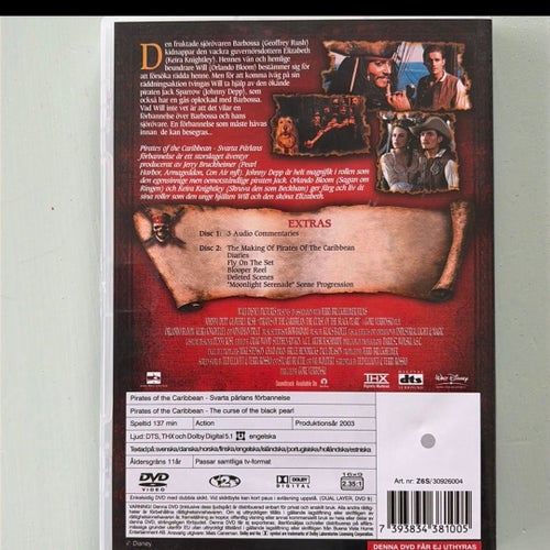 Pirates of the Caribbean: Svarta Pärlans Förbannelse (2-Disc Collector's