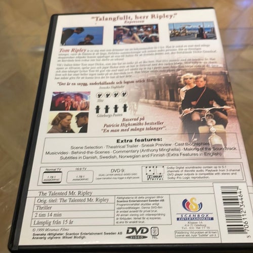 The Talented Mr. Ripley (DVD)