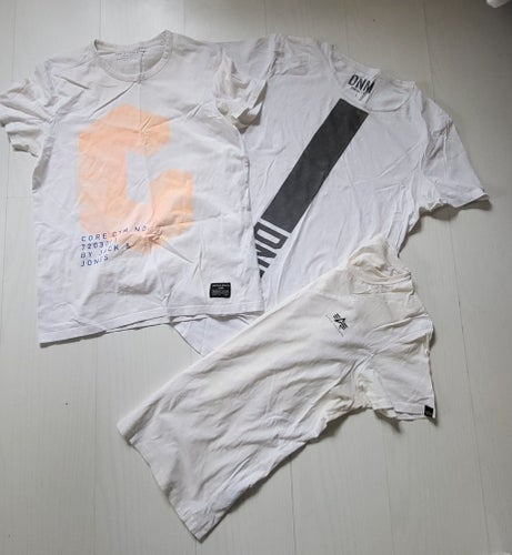 3 T-shirts-Alpha Industries stl L