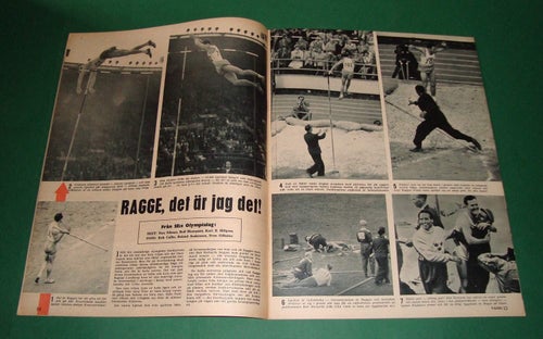 SE nr 31 1952 - Olle Anderberg, OS 1952, Rolf Blomberg m.m.