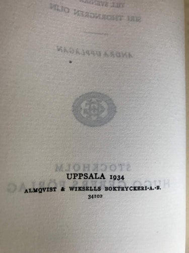 MÄNNISKAN ÄR DÖDLIG Michael Arlen 1934