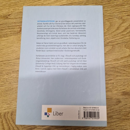 Vetenskapsteori en grundbok