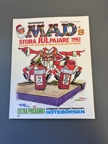 Svenska MAD's Stora Julpajare 1982