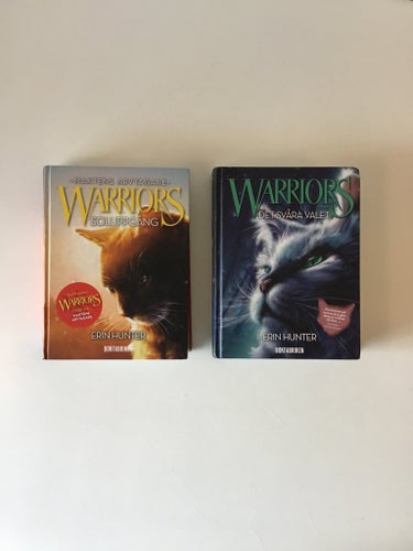 Warriors: Det svåra valet och Soluppgång av Erin Hunter, 2023