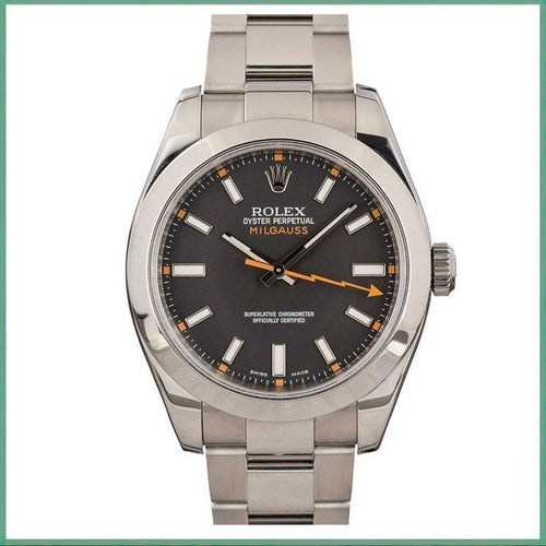 Rolex Milgauss "Servad, Svensksåld, 116400" - 2014