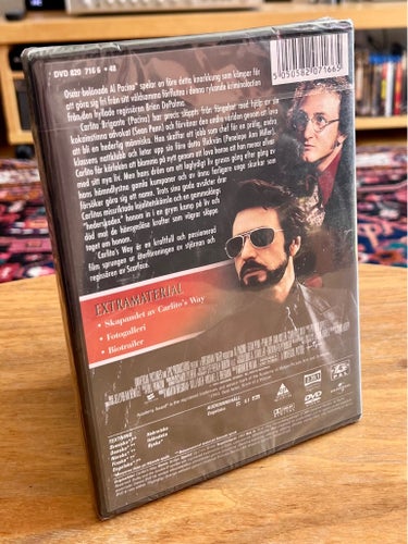 NY / INPLASTAD! Carlito's Way (DVD) – Al Pacino gangsterklassiker!