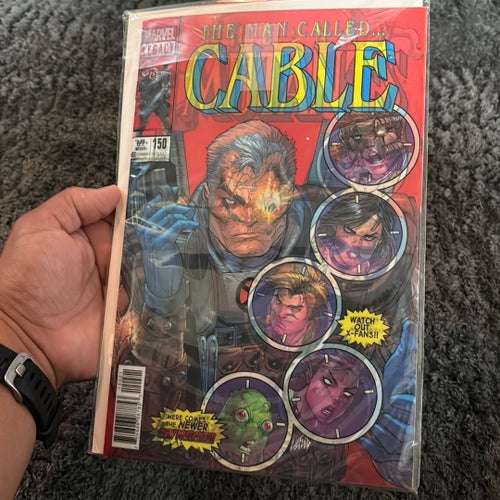 Cable/New Mutants #150, Lenticular variant homage cover