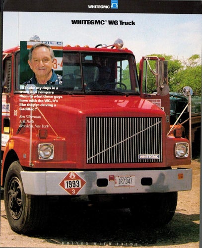 Produktblad White GMC WG Truck lastbil