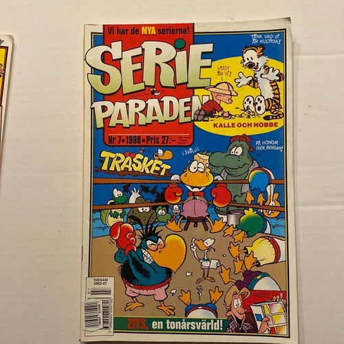 Serie paraden Nr 4 1992 och Nr 7 1998