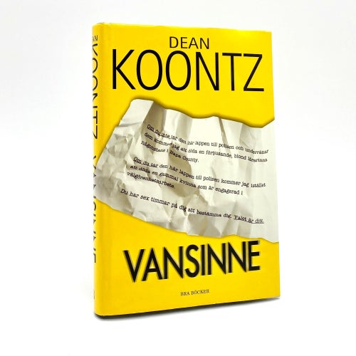 Vansinne av Dean R Koontz