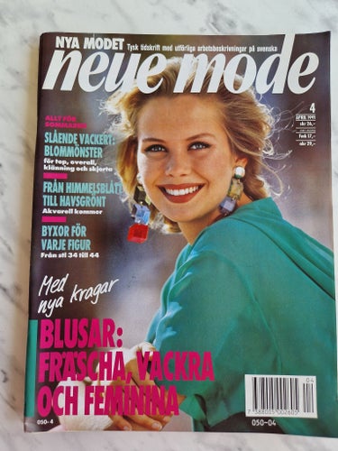 Neue mode Mönstertidning nr 4 1991