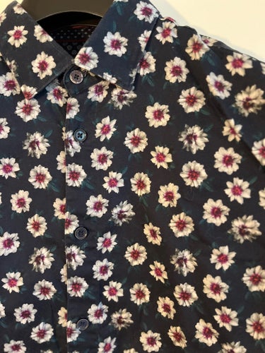 Ted Baker svart skjorta, storlek 2 /Storlek S