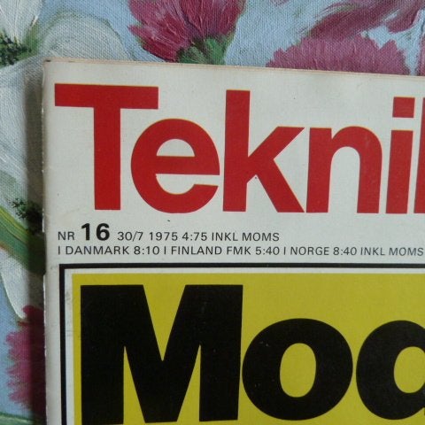 TEKNIKENS VÄRLD, NR16, 1975,