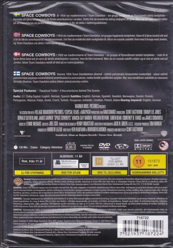 DVD / Space Cowboys / Clint Eastwood Collection #18 / Ny & Inplastad