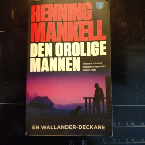 Den orolige mannen av Henning Mankell, okänt publiceringsår