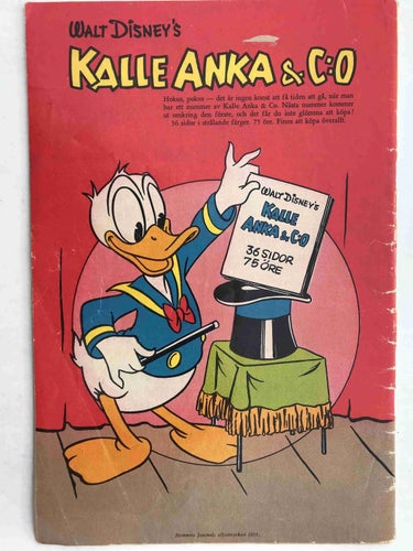 Walt Disney´s Serier - 1955:4 G-VG