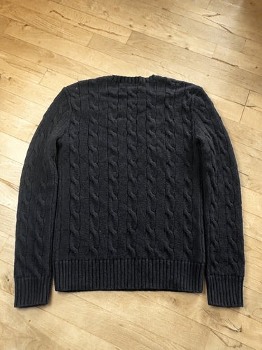 Polo by Ralph Lauren sort striktrøje, størrelse S
