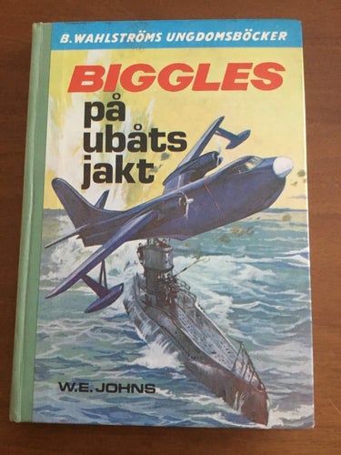 Biggles på ubåtsjakt 578-579. Tryckt 1968
