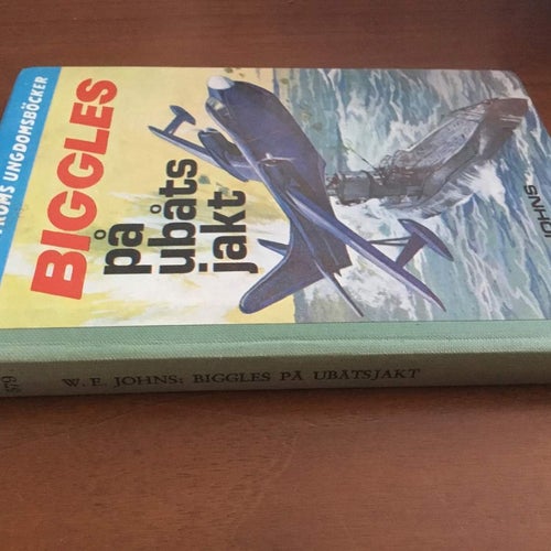Biggles på ubåtsjakt 578-579. Tryckt 1968