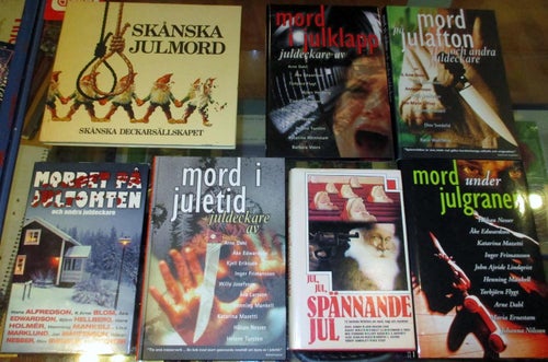 Jul, deckare, 7 böcker med juldeckare, Hasse Alfredson, Isaac Asimov Åsa Larsson