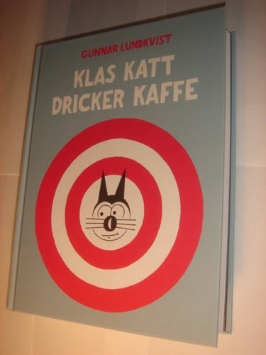Klas Katt dricker kaffe NY OLÄST ALBUM INBUNDEN