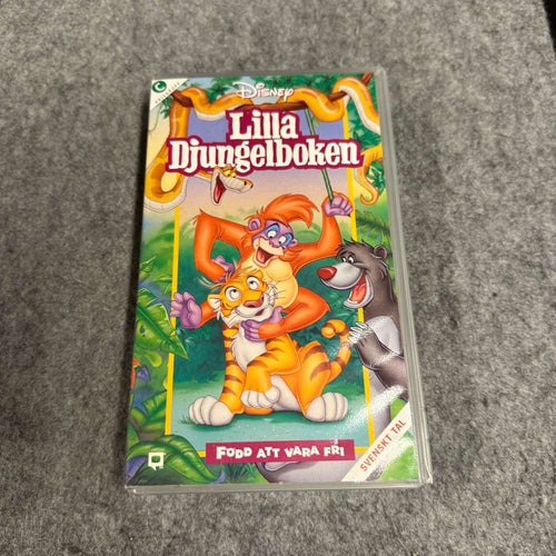 Walt Disney - Lilla Djungelboken - Född att vara fri - VHS