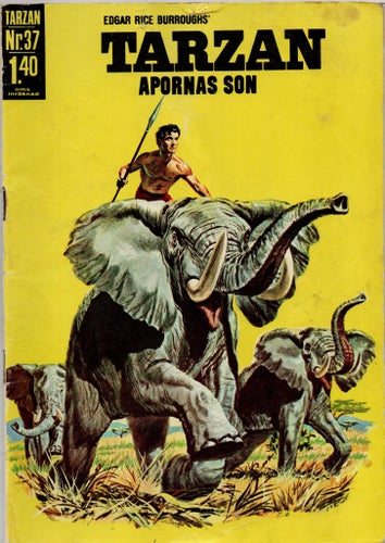 Tarzan Nr. 37 (1969) av Edgar Rice Burroughs