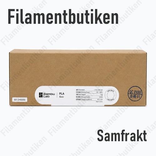2KG Bambu Lab PLA Basic Filament Vit/Jade White