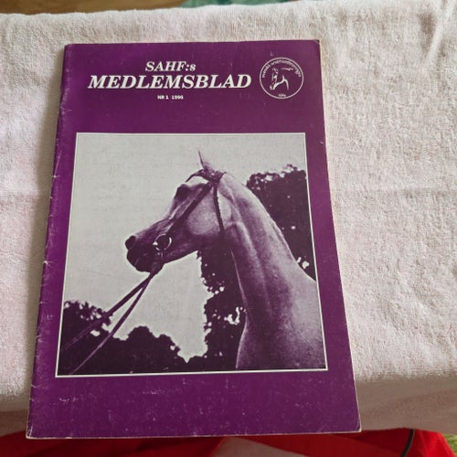 SAHF:s MEDLEMSBLAD NR 1 1996