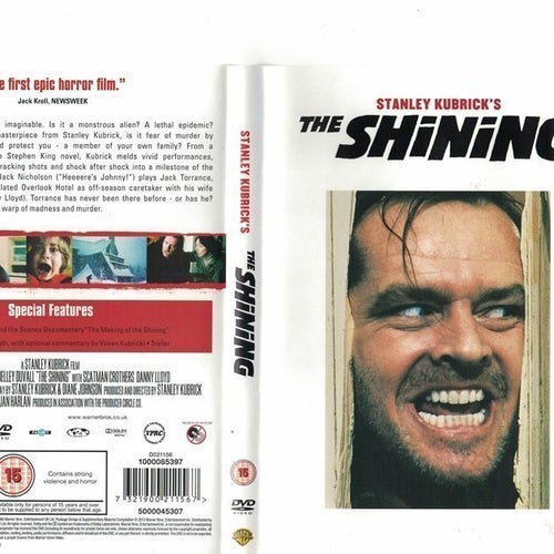 The Shining DVD, M. Jack Nicholson .
