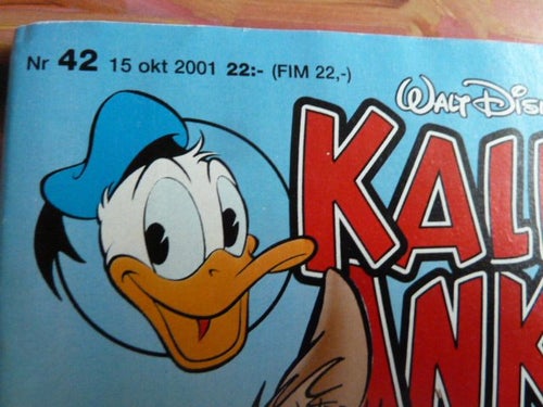 KALLE ANKA & C:O, 2001 NR 42, TIDNING