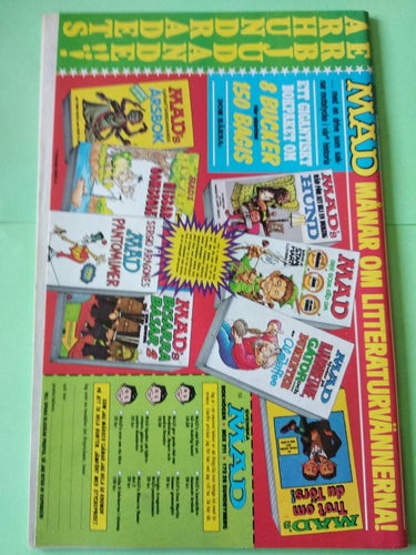 Seriemagasinet nr 7 från 1989