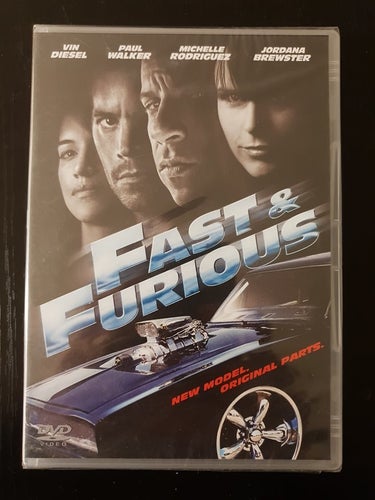 Fast & Furious DVD Ny inplastad