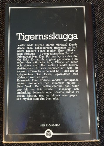 Tigerns skugga (Collins, Michael)(Inbunden) >VG< 1981