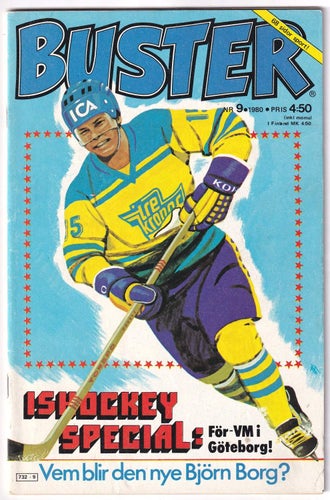 Buster 1980-9 Ishockey VM Göteborg MM (2)