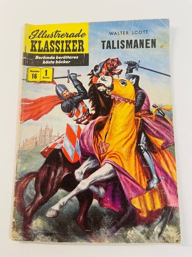 Illustrerade Klassiker Nr 16 , Första Utgåva !