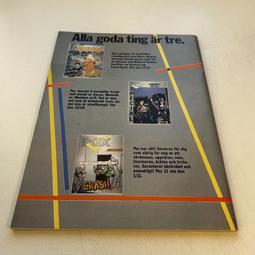 Epix nr 10 1985, toppex! VF+