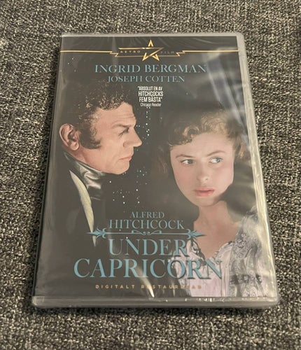 HITCHCOCKS UNDER CAPRICORN (1949) INPLASTAD SVENSK UTGÅVA! MKT SÄLLSYNT