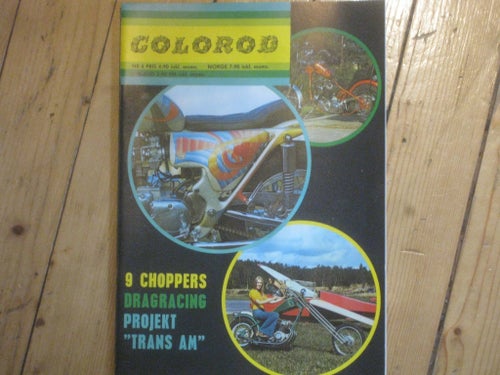 COLOROD Nr 4 1972 Hd Chopper Chevrolet Hot Rod
